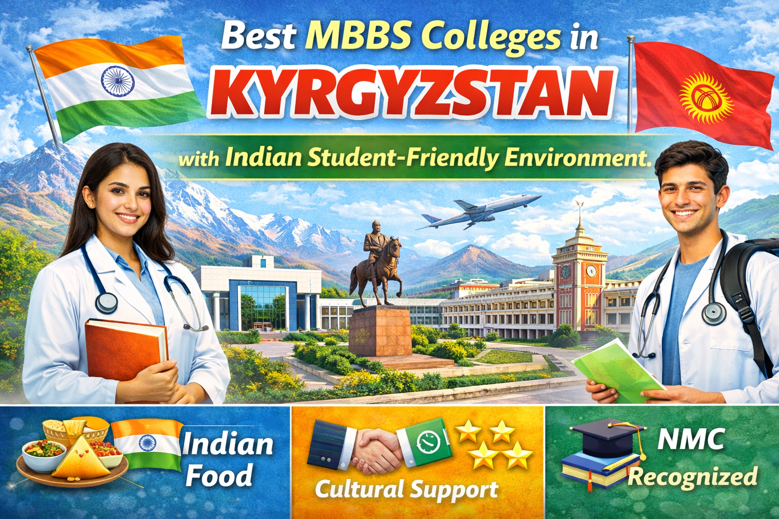 Best MBBS Colleges in Kyrgyzstan with Indian Student-Friendly Environment